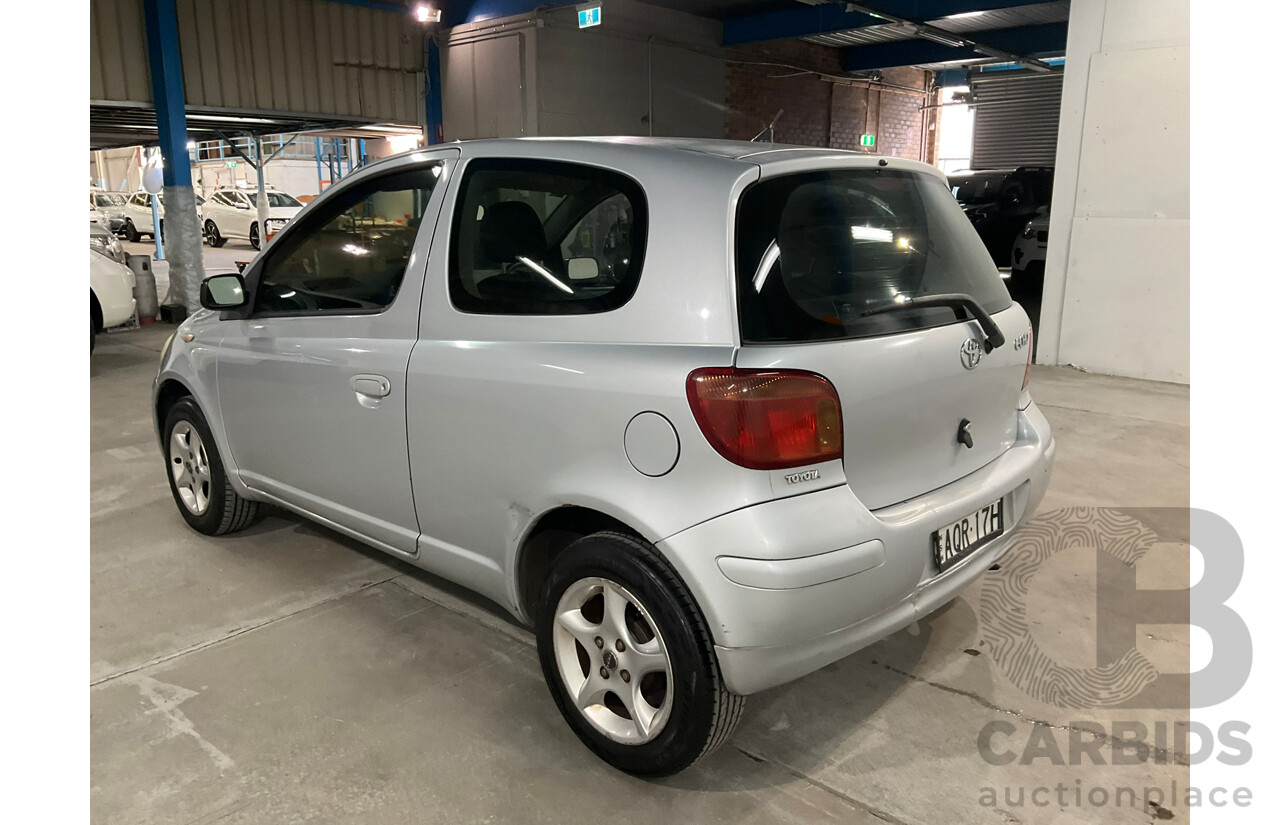 03/2004 Toyota Echo NCP10R 3D Hatchback Silver 1.3L
