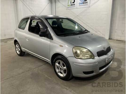 03/2004 Toyota Echo NCP10R 3D Hatchback Silver 1.3L