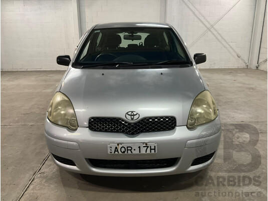 03/2004 Toyota Echo NCP10R 3D Hatchback Silver 1.3L