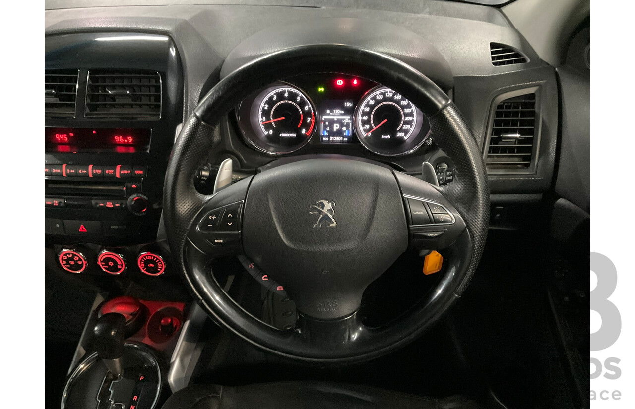 06/2012 Peugeot 4008 Allure (4x4) 4d Wagon Grey 2.0L