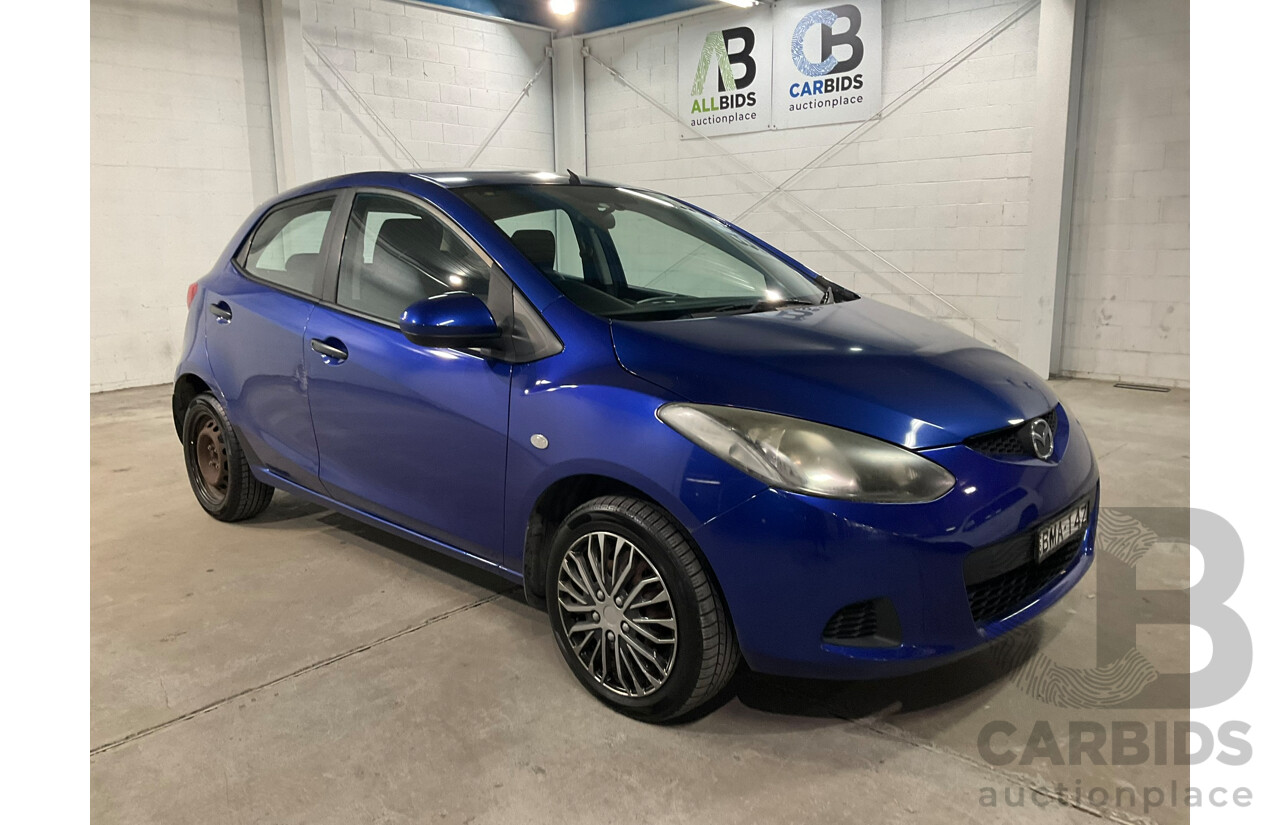 11/2009 Mazda Mazda2 NEO DE 5D Hatchback Blue 1.5L