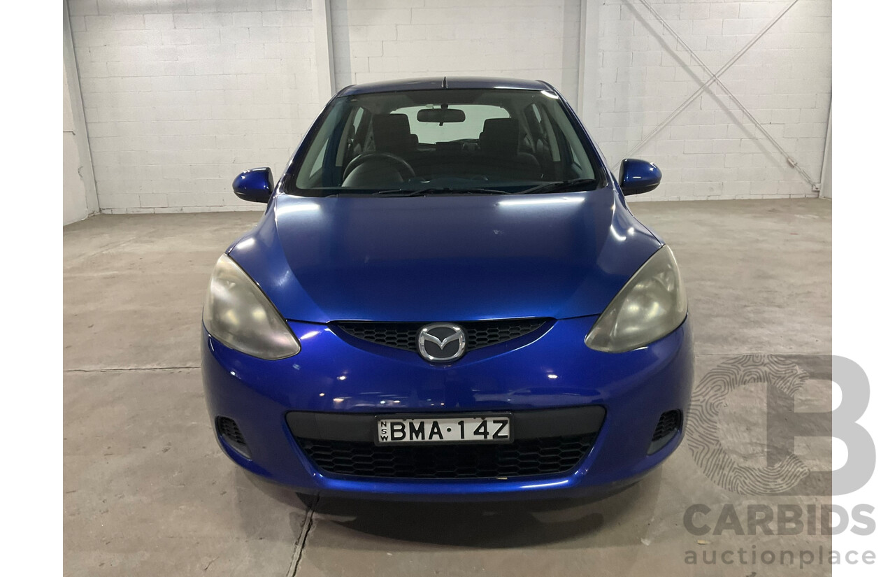 11/2009 Mazda Mazda2 NEO DE 5D Hatchback Blue 1.5L