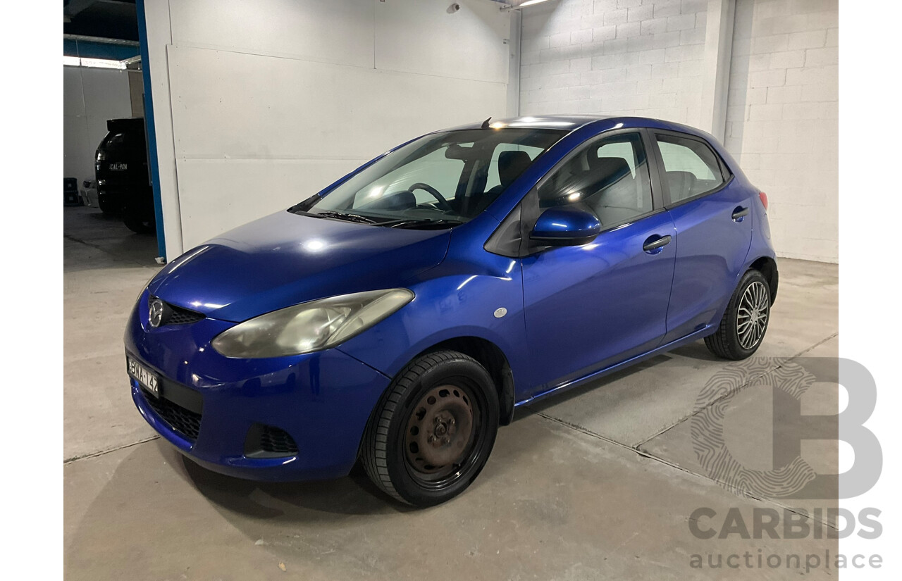 11/2009 Mazda Mazda2 NEO DE 5D Hatchback Blue 1.5L