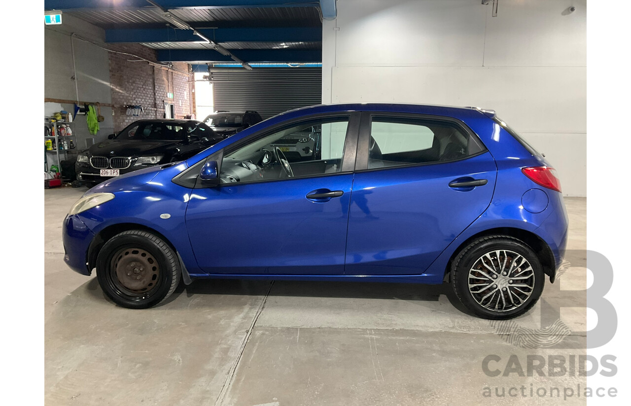 11/2009 Mazda Mazda2 NEO DE 5D Hatchback Blue 1.5L