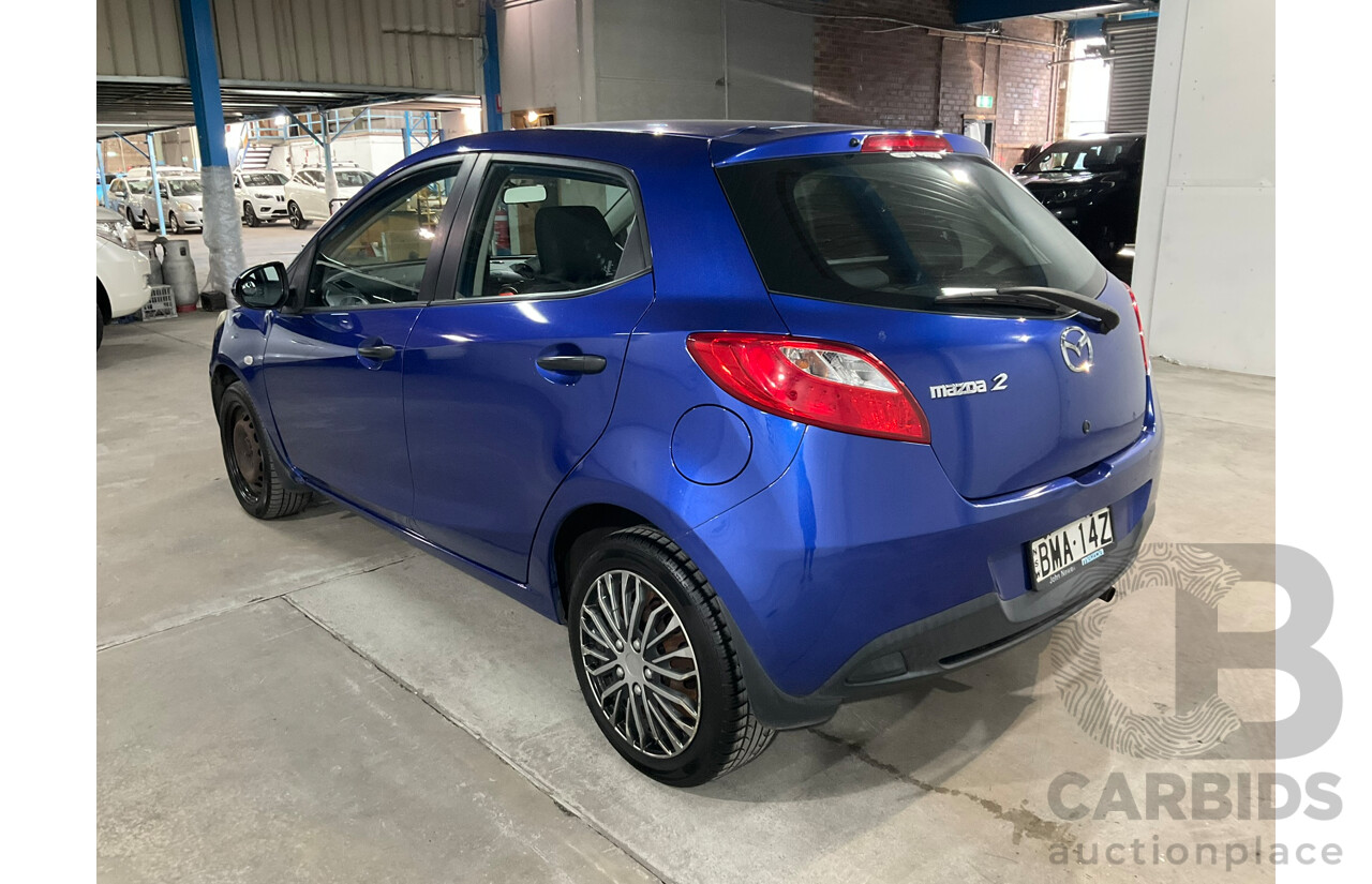 11/2009 Mazda Mazda2 NEO DE 5D Hatchback Blue 1.5L