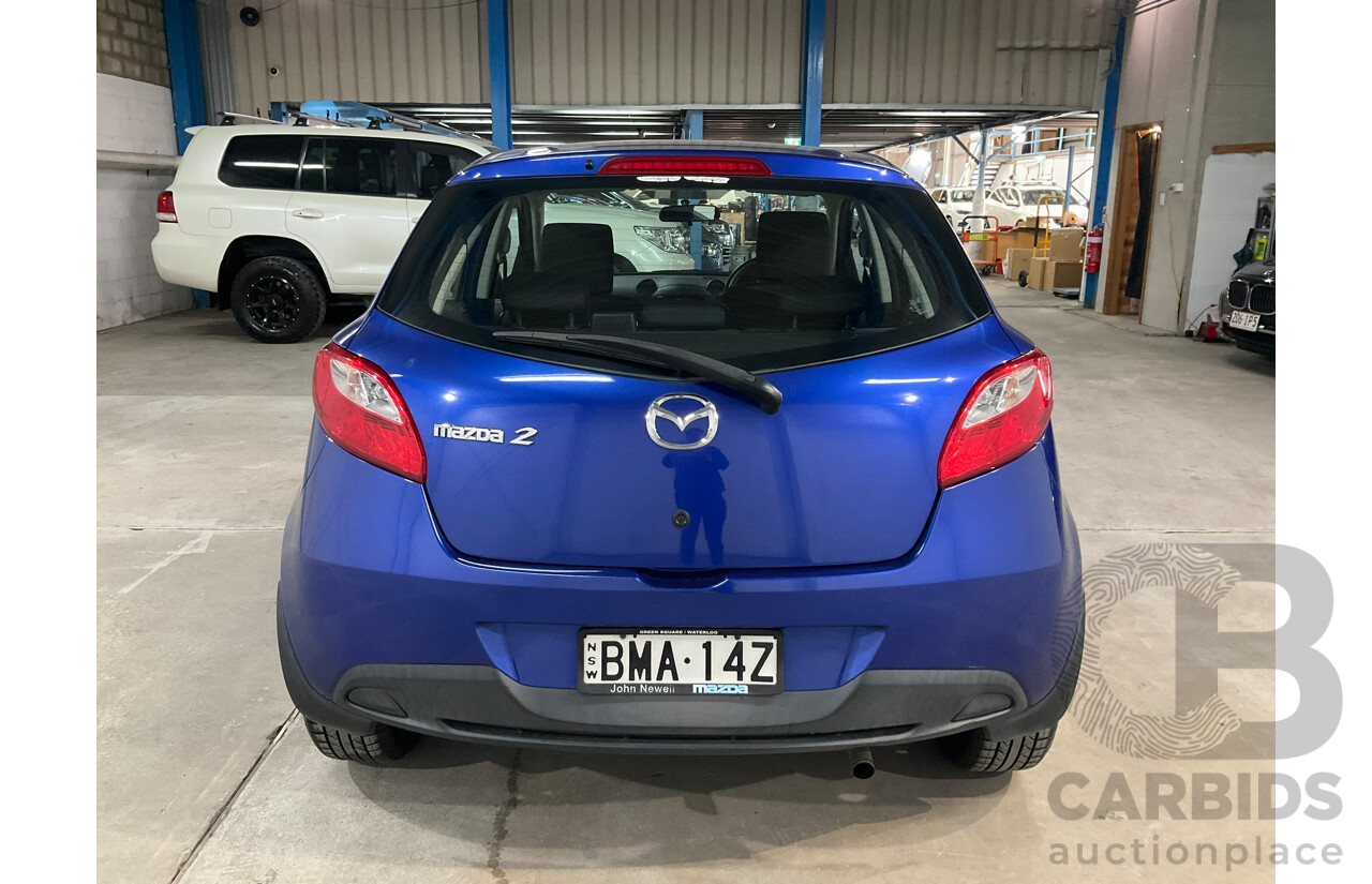 11/2009 Mazda Mazda2 NEO DE 5D Hatchback Blue 1.5L