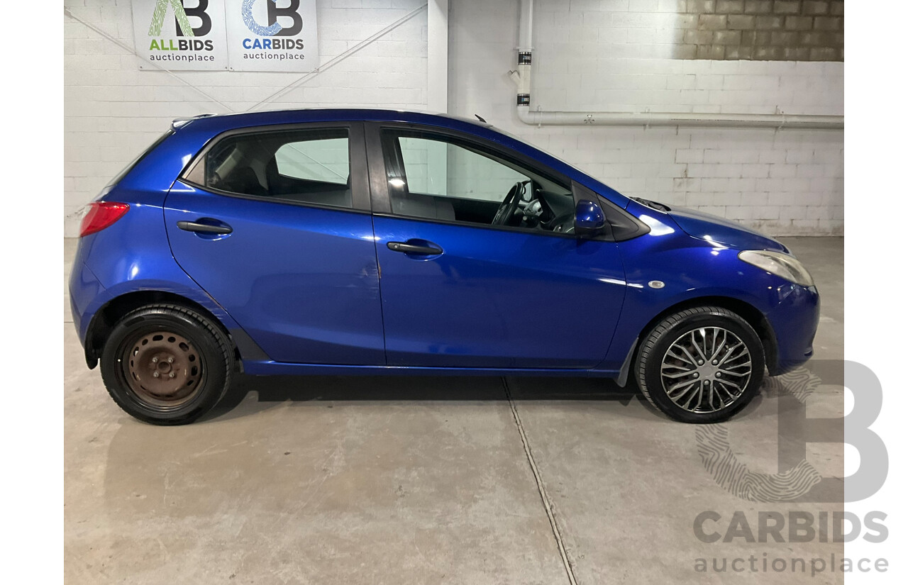 11/2009 Mazda Mazda2 NEO DE 5D Hatchback Blue 1.5L