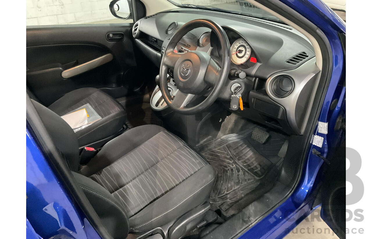 11/2009 Mazda Mazda2 NEO DE 5D Hatchback Blue 1.5L