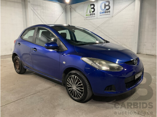 11/2009 Mazda Mazda2 NEO DE 5D Hatchback Blue 1.5L