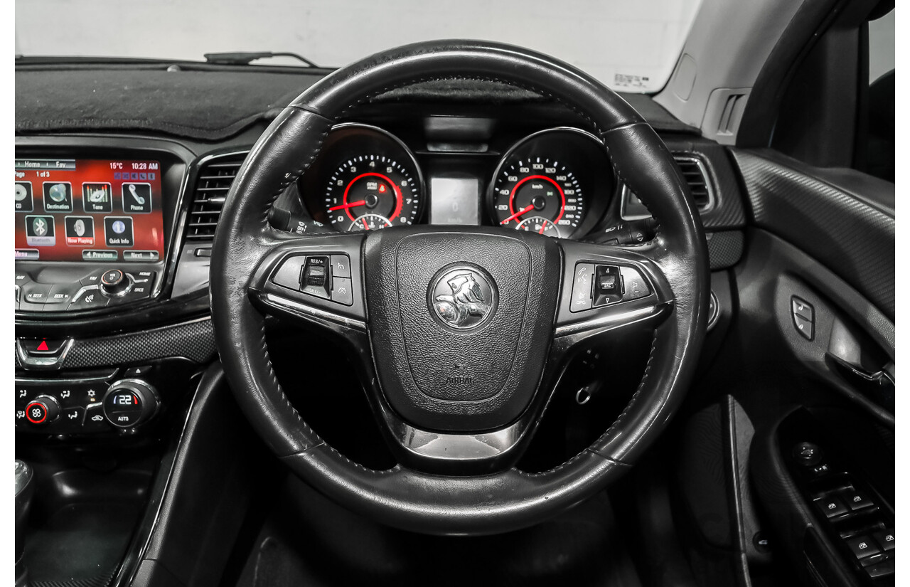 05/2014 Holden Commodore SV6 Storm (RWD) VF 4d Sedan Blue V6 3.6L