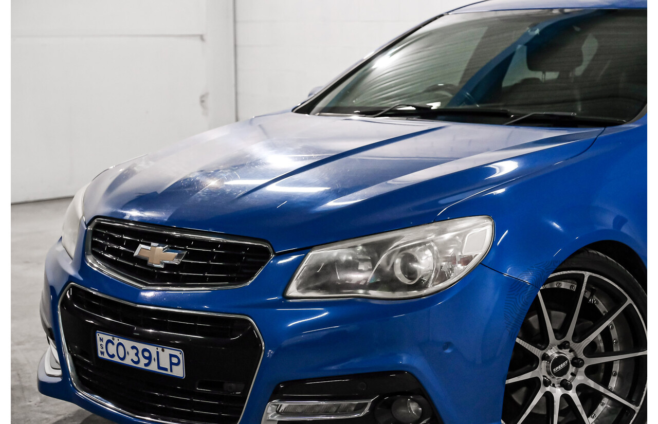 05/2014 Holden Commodore SV6 Storm (RWD) VF 4d Sedan Blue V6 3.6L