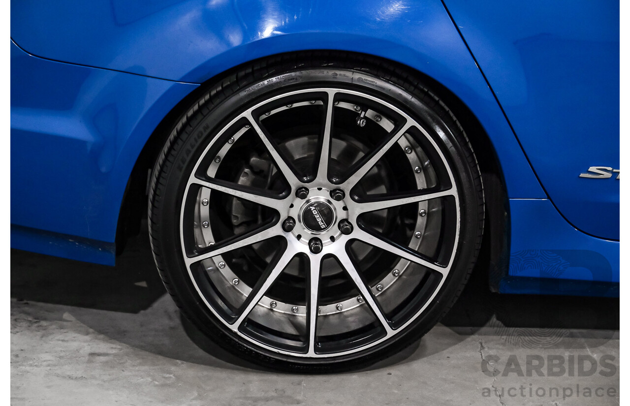 05/2014 Holden Commodore SV6 Storm (RWD) VF 4d Sedan Blue V6 3.6L