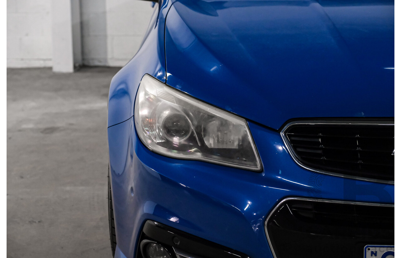 05/2014 Holden Commodore SV6 Storm (RWD) VF 4d Sedan Blue V6 3.6L