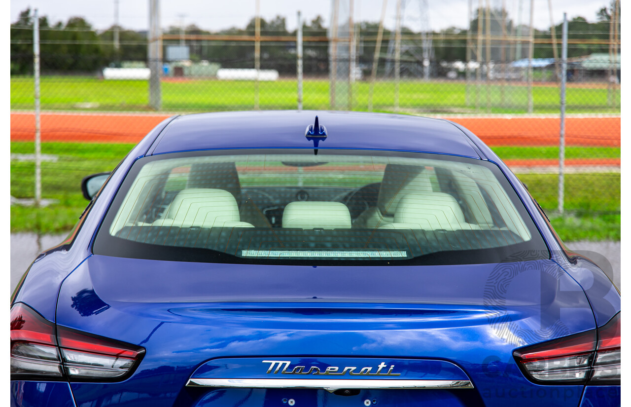 7/2022 Maserati Ghibli Modena S M157 MY22 4d Sedan Blu Emozione Twin Turbo V6 3.0L