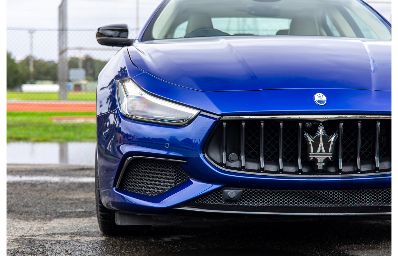 7/2022 Maserati Ghibli Modena S M157 MY22 4d Sedan Blu Emozione Twin Turbo V6 3.0L