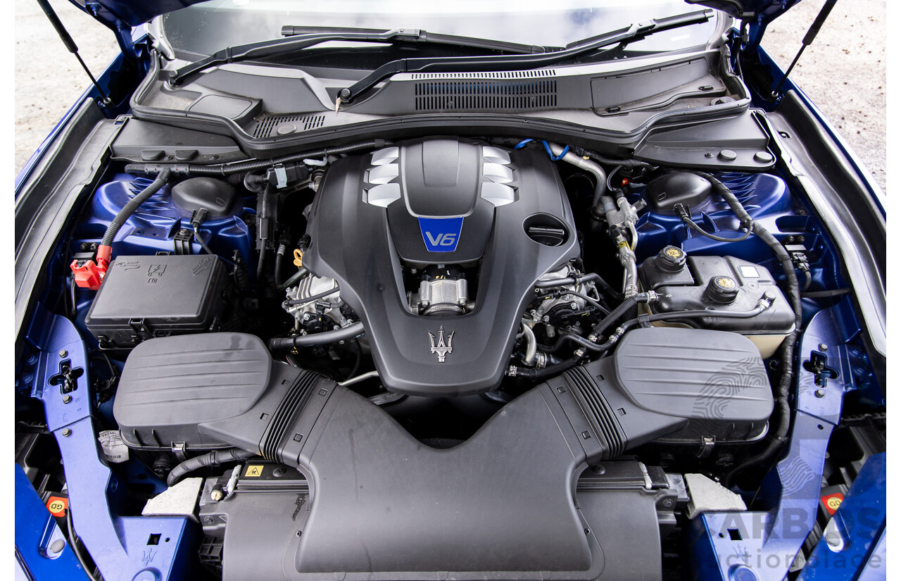 7/2022 Maserati Ghibli Modena S M157 MY22 4d Sedan Blu Emozione Twin Turbo V6 3.0L