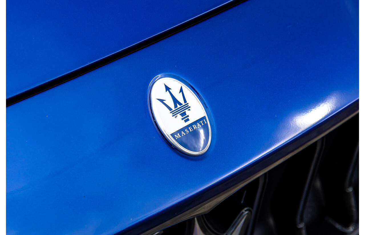 7/2022 Maserati Ghibli Modena S M157 MY22 4d Sedan Blu Emozione Twin Turbo V6 3.0L