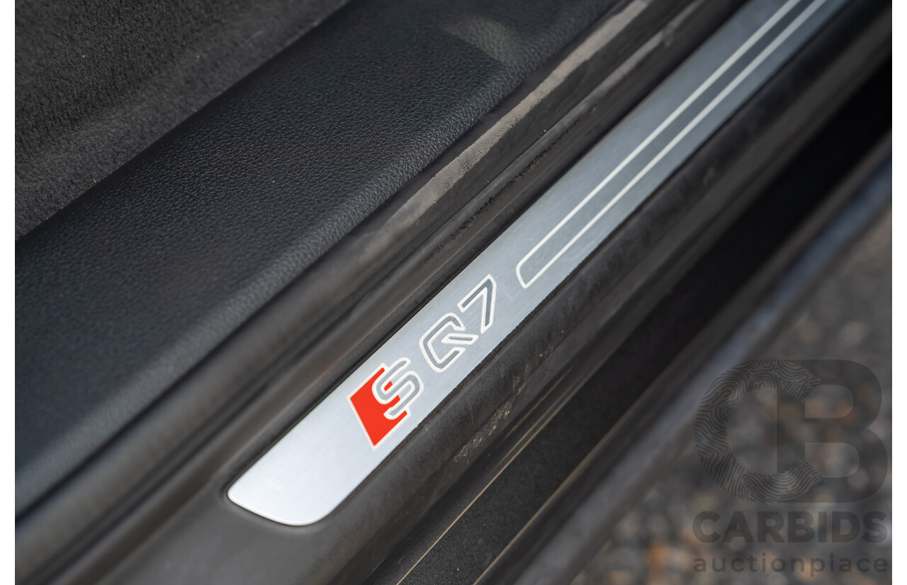 07/2017 Audi SQ7 TDI Quattro (AWD) 4M 4d Wagon Daytona Gray Pearlescent Twin Turbo Diesel V8 4.0L