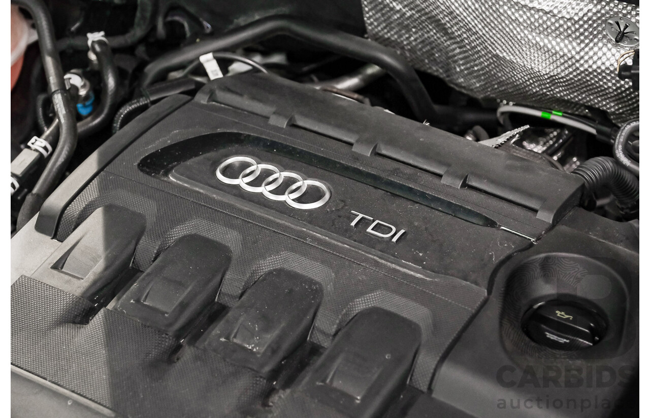 05/2016 Audi Q3 2.0 TDI Quattro 110kW (AWD) 8U MY15 4D Wagon Myth Black Metallic Turbo Diesel 2.0L