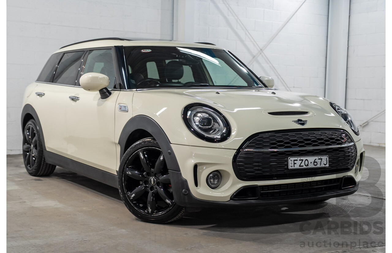 06/2020 Mini Clubman Cooper S F54 4d Wagon White Turbocharged 2.0L