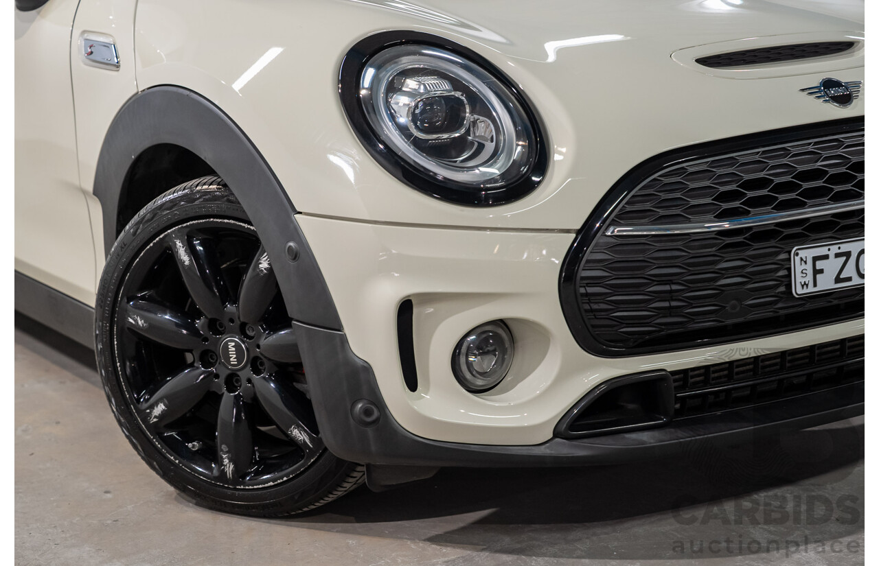 06/2020 Mini Clubman Cooper S F54 4d Wagon White Turbocharged 2.0L