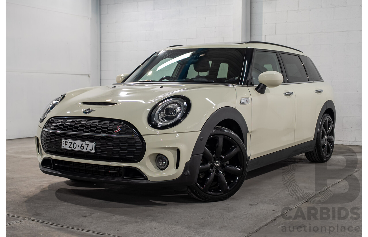 06/2020 Mini Clubman Cooper S F54 4d Wagon White Turbocharged 2.0L