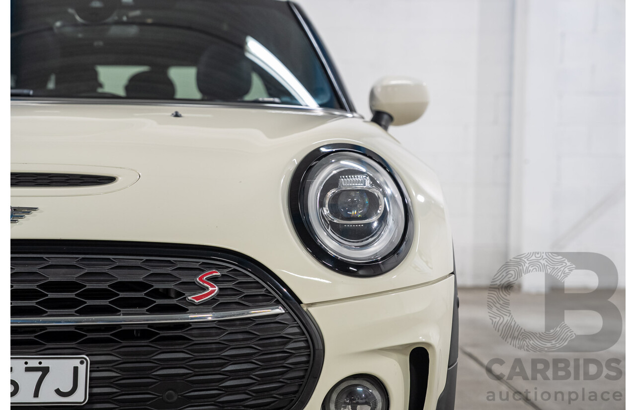 06/2020 Mini Clubman Cooper S F54 4d Wagon White Turbocharged 2.0L
