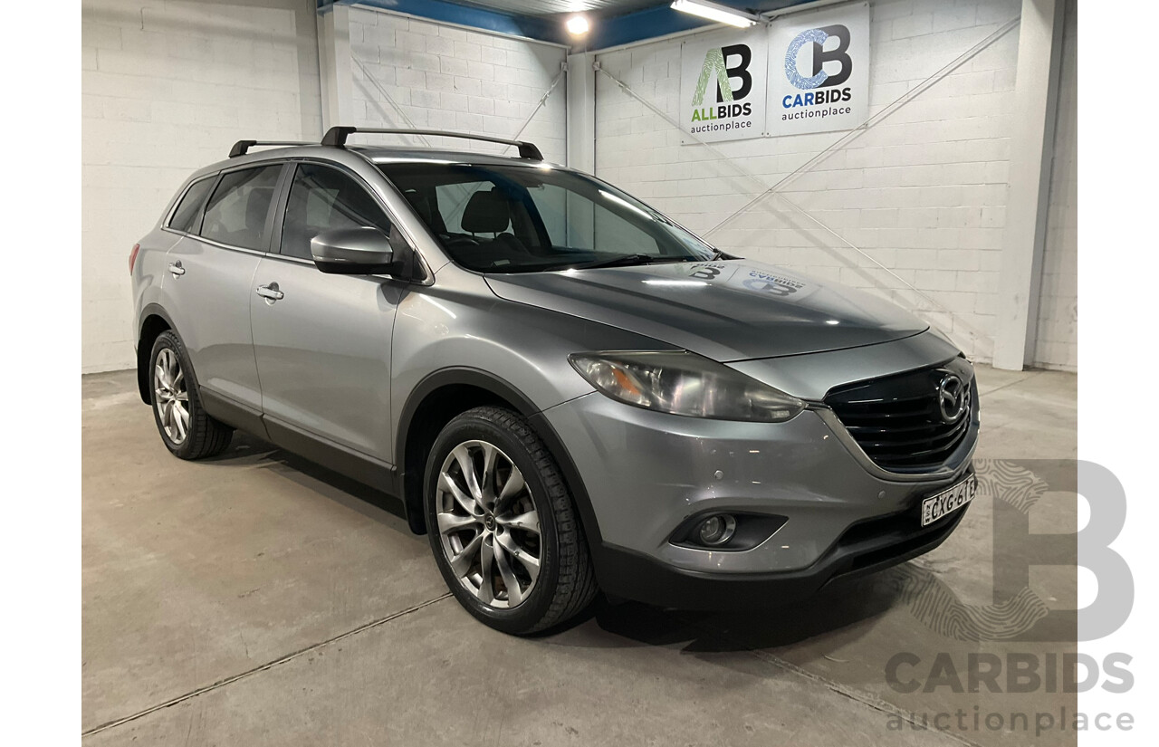 05/2014 Mazda Cx-9 Luxury 4x4 MY14 4d Wagon Silver 3.7L