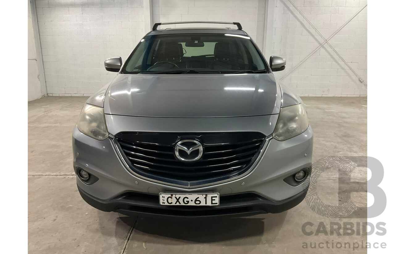 05/2014 Mazda Cx-9 Luxury 4x4 MY14 4d Wagon Silver 3.7L