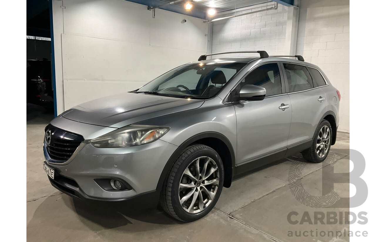 05/2014 Mazda Cx-9 Luxury 4x4 MY14 4d Wagon Silver 3.7L