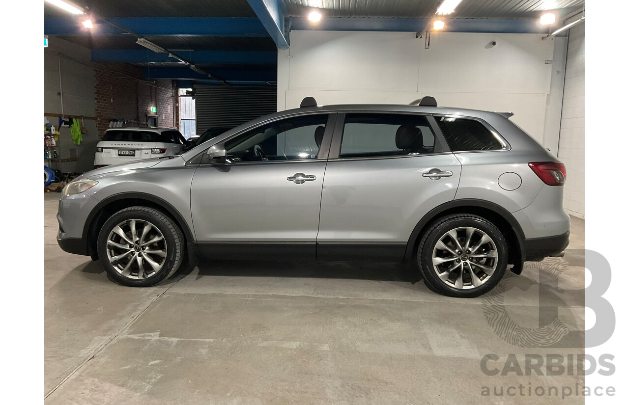 05/2014 Mazda Cx-9 Luxury 4x4 MY14 4d Wagon Silver 3.7L