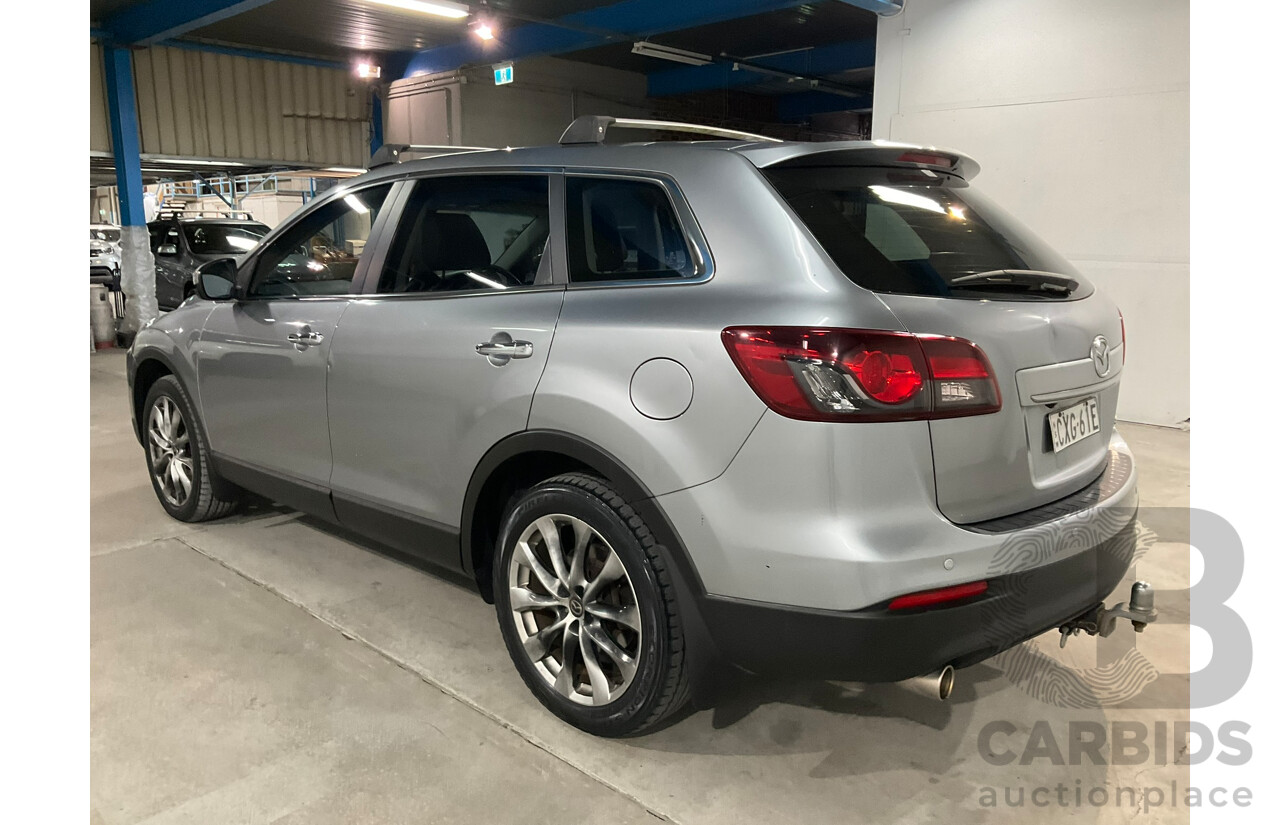 05/2014 Mazda Cx-9 Luxury 4x4 MY14 4d Wagon Silver 3.7L
