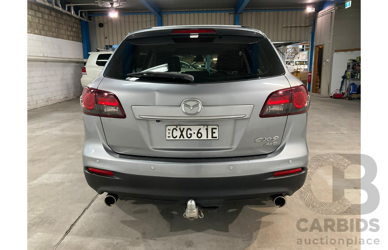 05/2014 Mazda Cx-9 Luxury 4x4 MY14 4d Wagon Silver 3.7L