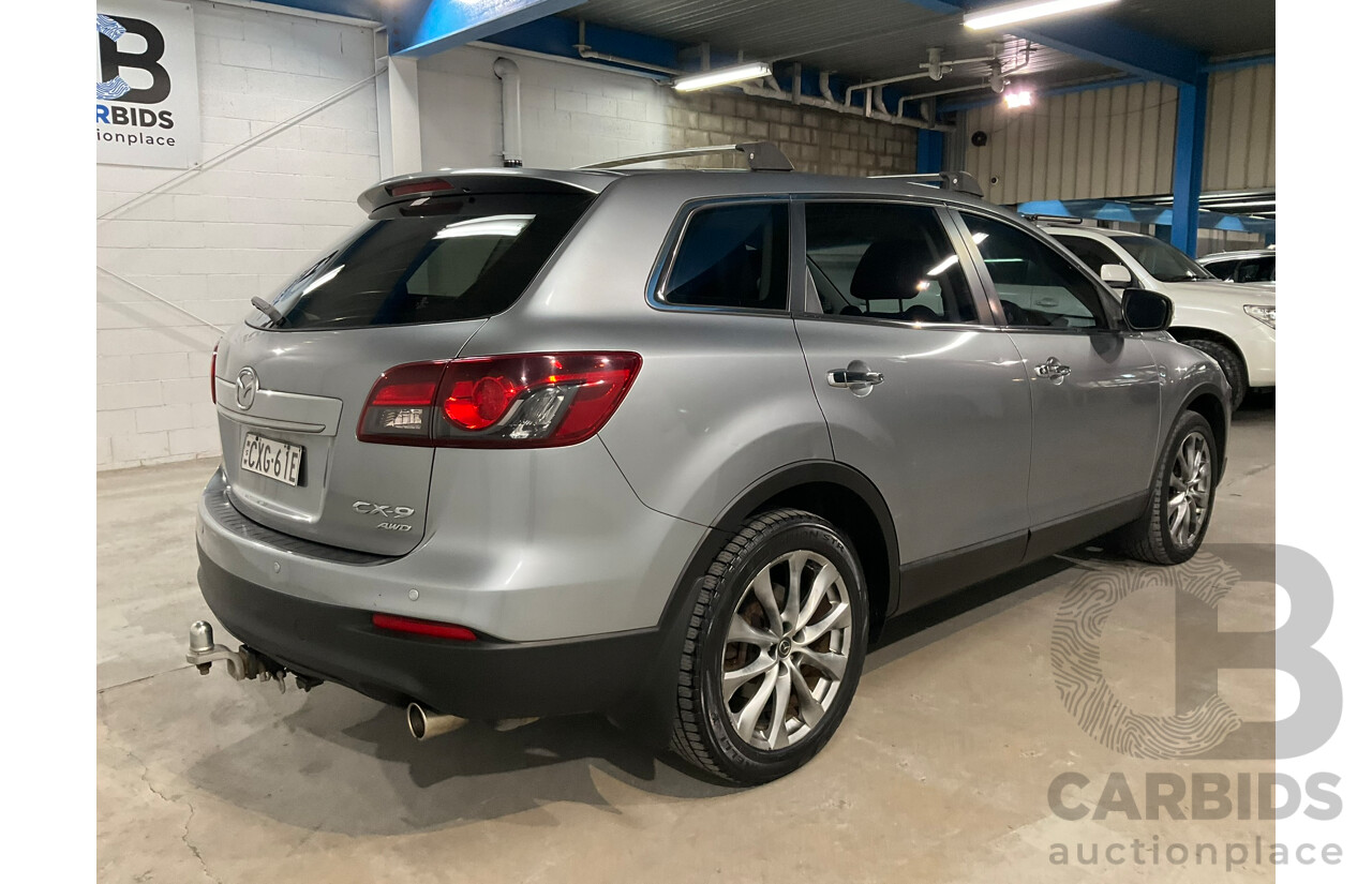 05/2014 Mazda Cx-9 Luxury 4x4 MY14 4d Wagon Silver 3.7L