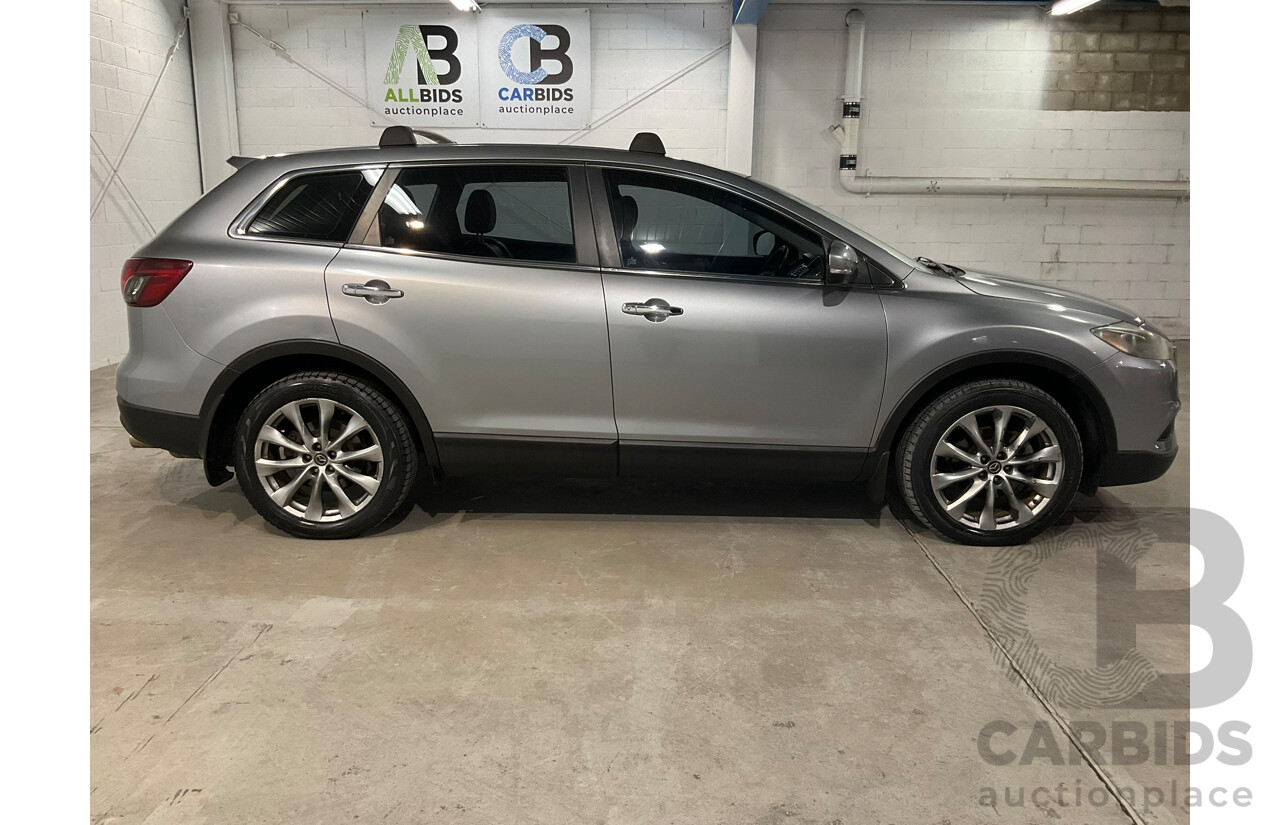 05/2014 Mazda Cx-9 Luxury 4x4 MY14 4d Wagon Silver 3.7L