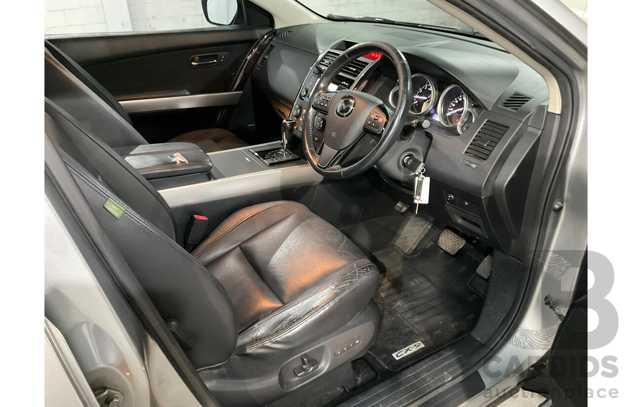 05/2014 Mazda Cx-9 Luxury 4x4 MY14 4d Wagon Silver 3.7L