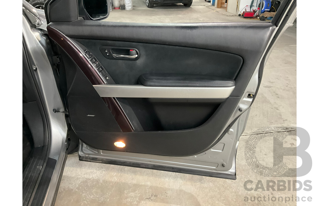 05/2014 Mazda Cx-9 Luxury 4x4 MY14 4d Wagon Silver 3.7L