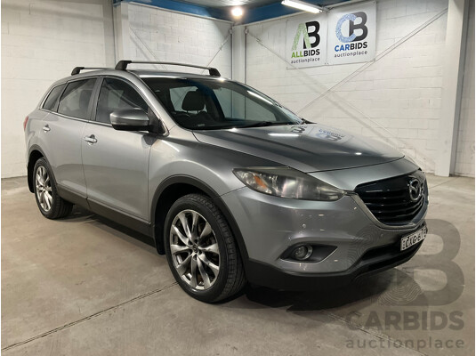 05/2014 Mazda Cx-9 Luxury 4x4 MY14 4d Wagon Silver 3.7L