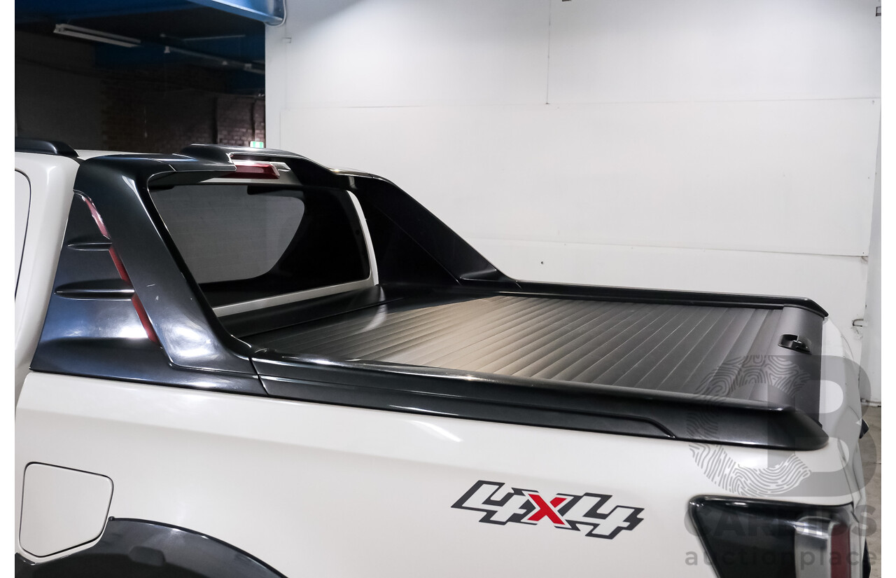 02/2021 Isuzu D-Max X-Terrain (4x4) RG MY21 Crew Cab Utility Marble White Turbo Diesel 3.0L