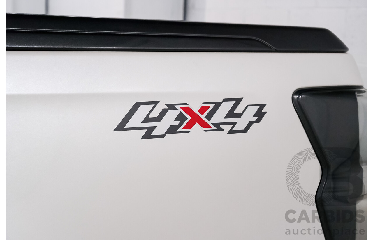 02/2021 Isuzu D-Max X-Terrain (4x4) RG MY21 Crew Cab Utility Marble White Turbo Diesel 3.0L