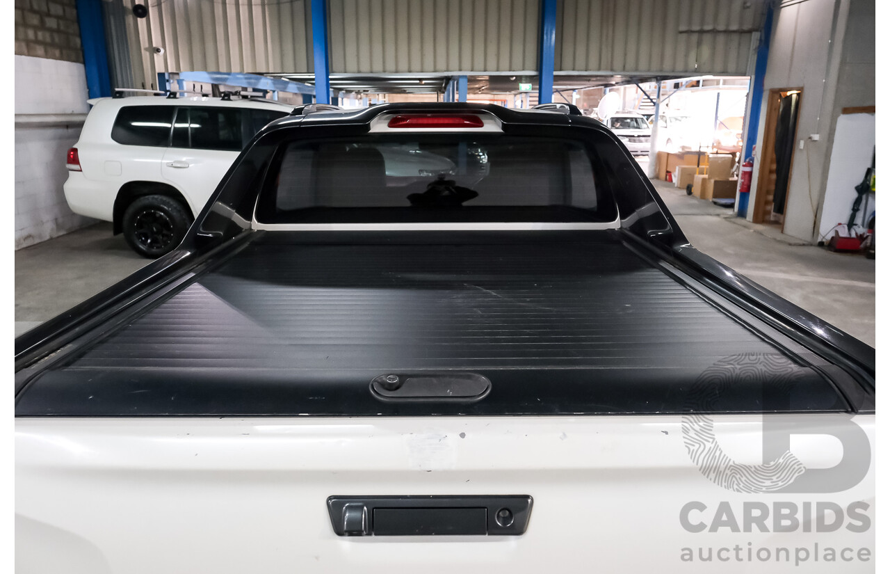 02/2021 Isuzu D-Max X-Terrain (4x4) RG MY21 Crew Cab Utility Marble White Turbo Diesel 3.0L