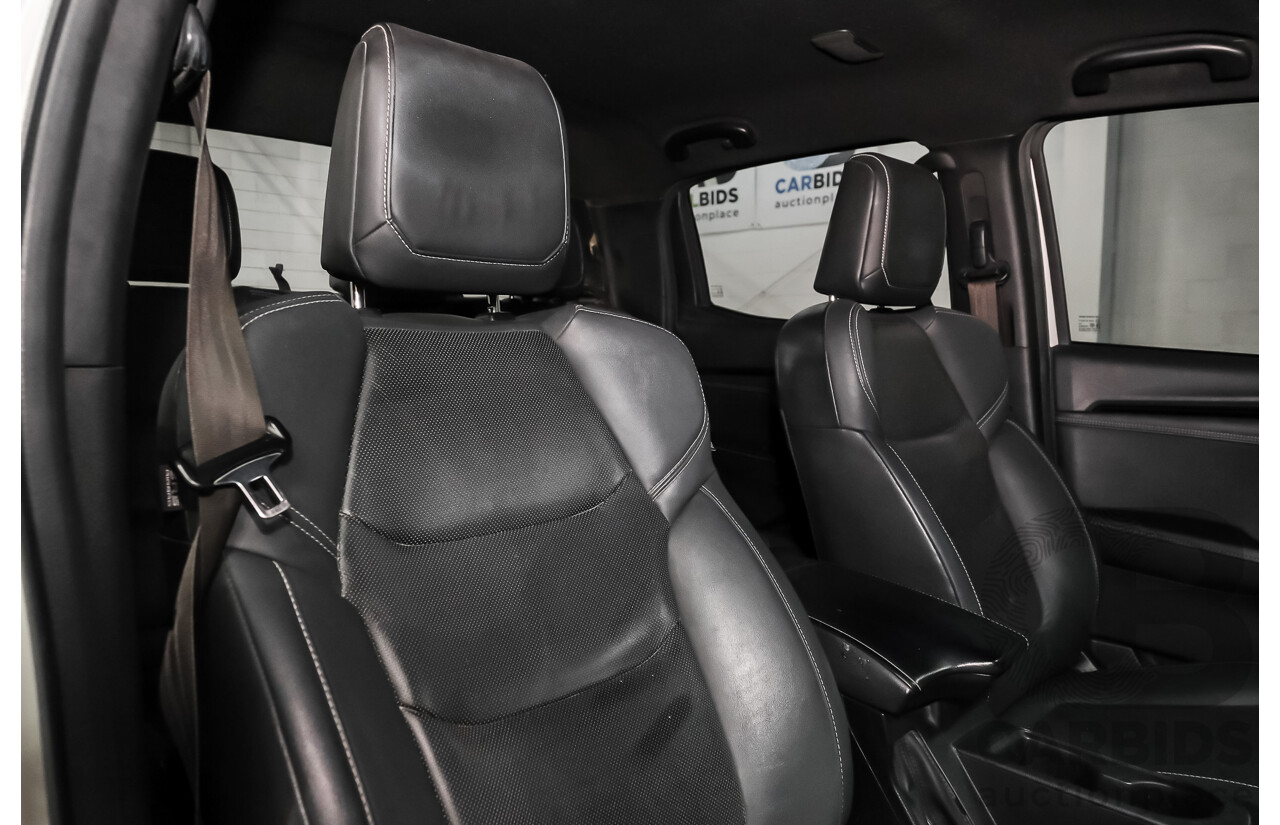 02/2021 Isuzu D-Max X-Terrain (4x4) RG MY21 Crew Cab Utility Marble White Turbo Diesel 3.0L
