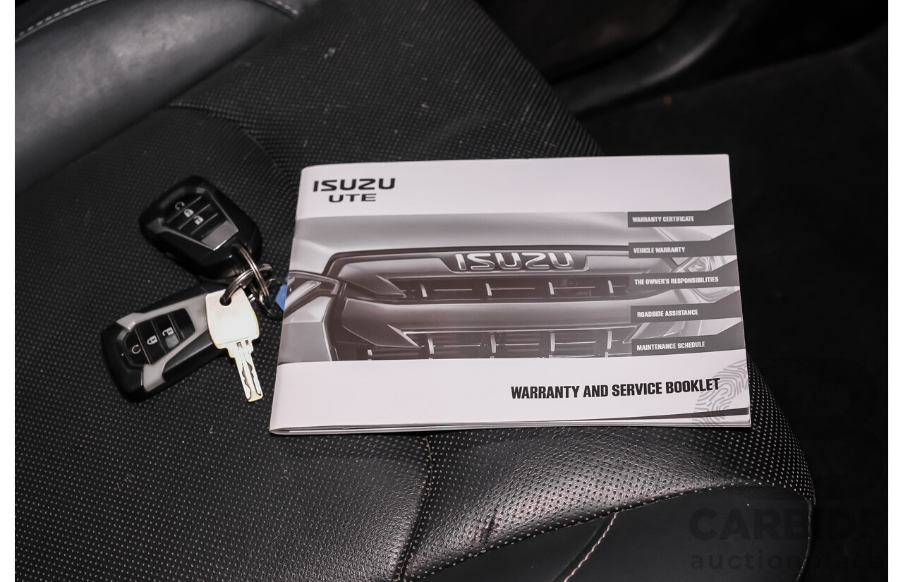 02/2021 Isuzu D-Max X-Terrain (4x4) RG MY21 Crew Cab Utility Marble White Turbo Diesel 3.0L