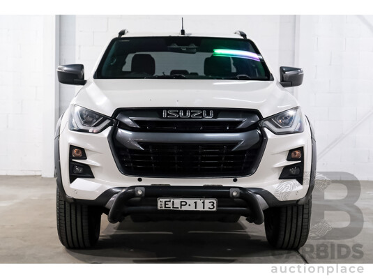 02/2021 Isuzu D-Max X-Terrain (4x4) RG MY21 Crew Cab Utility Marble White Turbo Diesel 3.0L
