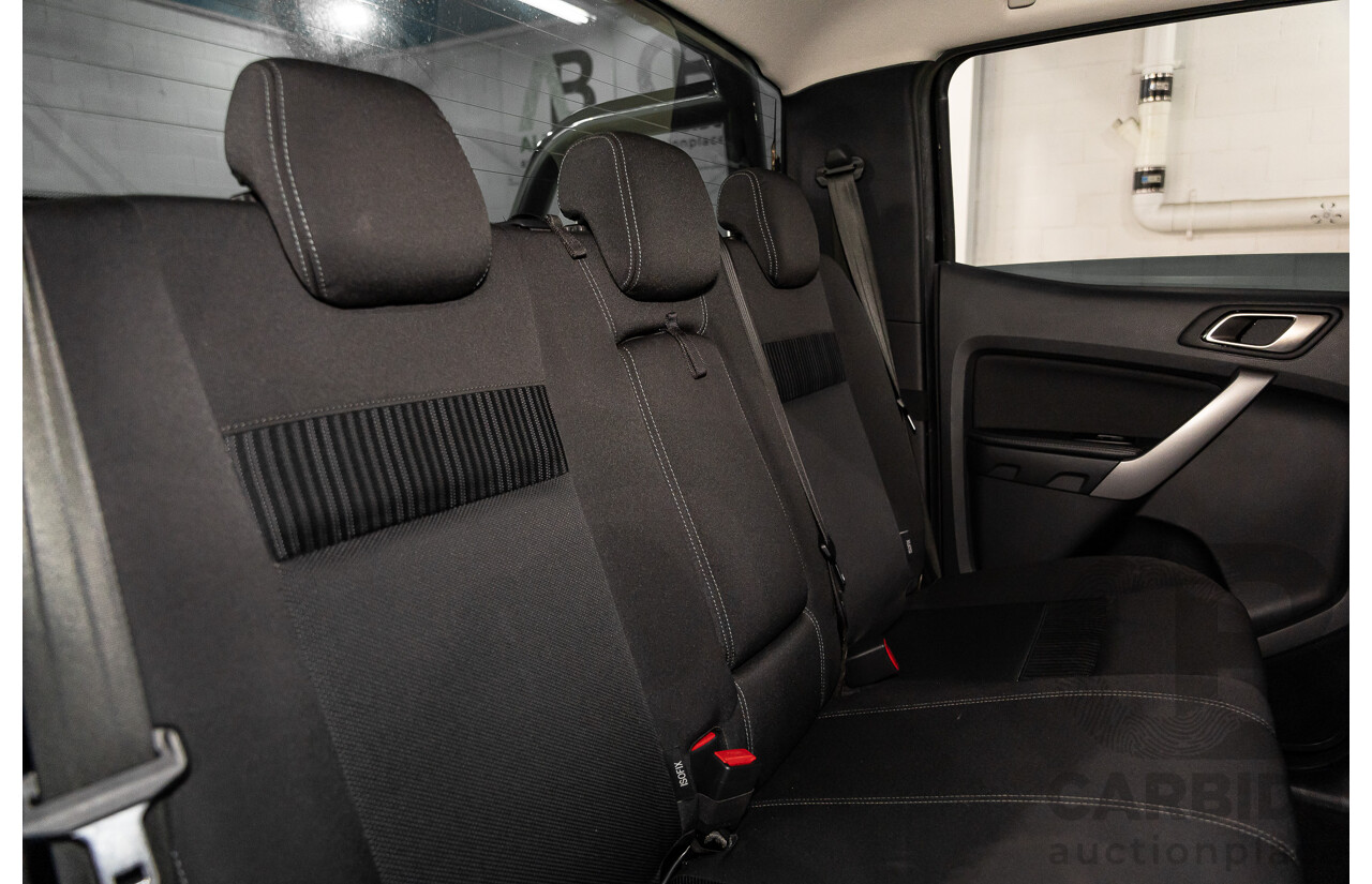 11/2021 Ford Ranger XLT 2.0 (4x4) PX MKIII MY21.75 Double Cab P/Up Absolute Black Turbo Diesel 2.0L