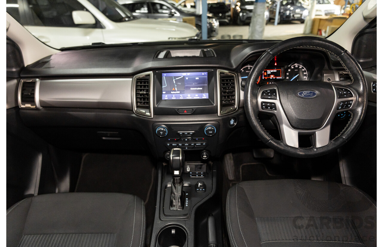 11/2021 Ford Ranger XLT 2.0 (4x4) PX MKIII MY21.75 Double Cab P/Up Absolute Black Turbo Diesel 2.0L