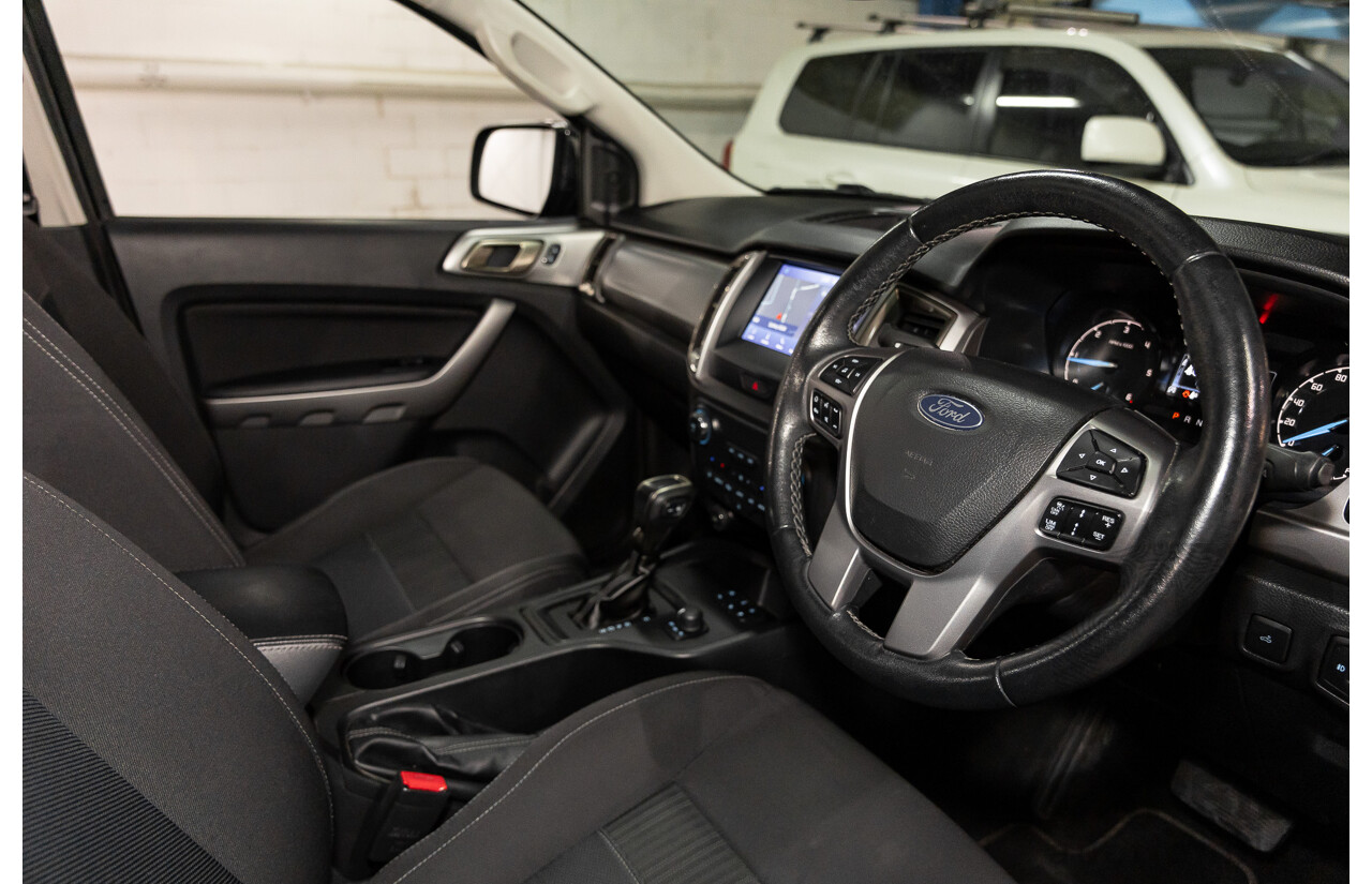 11/2021 Ford Ranger XLT 2.0 (4x4) PX MKIII MY21.75 Double Cab P/Up Absolute Black Turbo Diesel 2.0L
