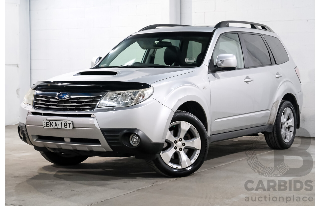 05/2009 Subaru Forester XT Premium (AWD) MY09 4d Wagon Silver Turbocharged 2.5L