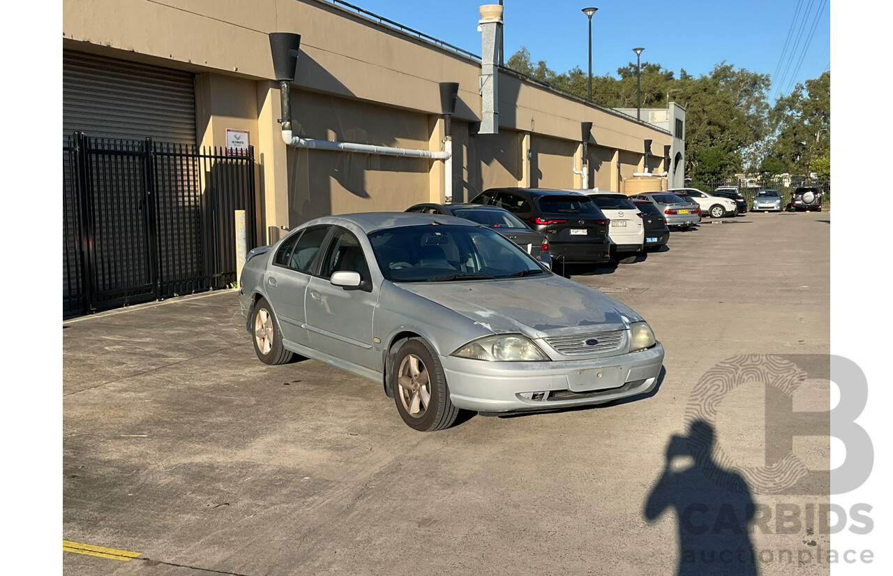05/2002 Ford Falcon Forte AUIII 4D Sedan Silver 4.0L