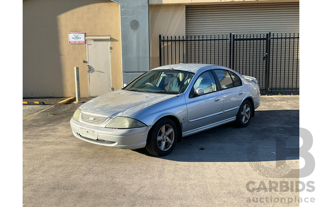 05/2002 Ford Falcon Forte AUIII 4D Sedan Silver 4.0L